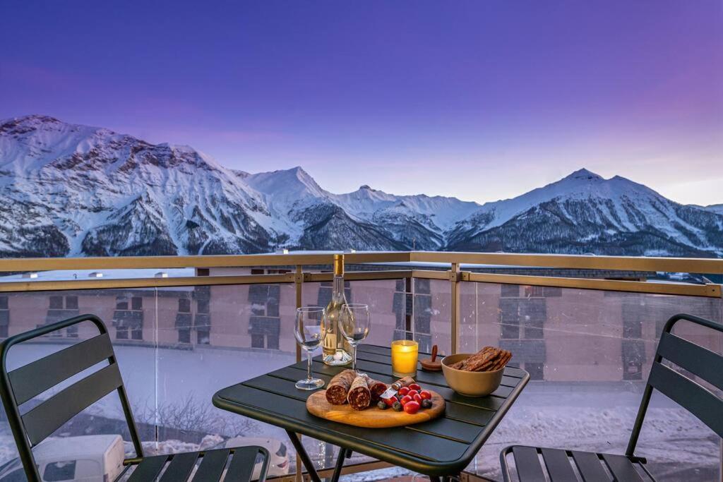Apartamento Le Tronador - 2 Pieces Au Pied Des Pistes Orcières Exterior foto
